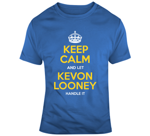 Kevon Looney Keep Calm Golden State Basketball Fan T Shirt