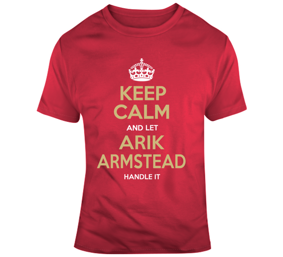 Arik Armstead Keep Calm San Francisco Football Fan T Shirt