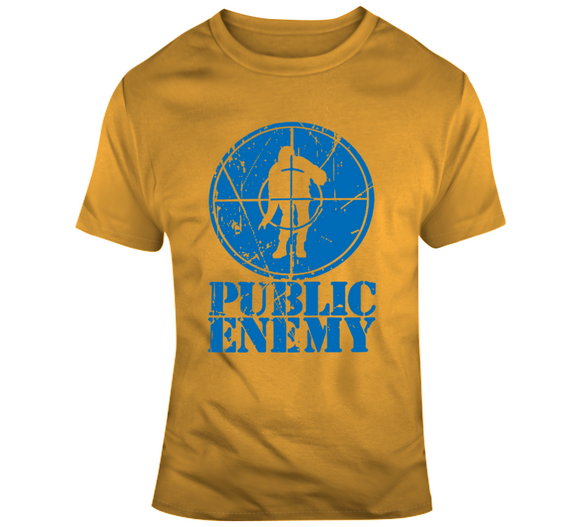 Toronto Public Enemy Golden State Basketball Fan Distressed T Shirt