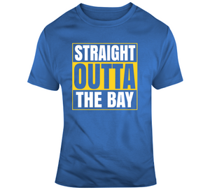 Straight Outta The Bay Golden State Basketball Fan T Shirt