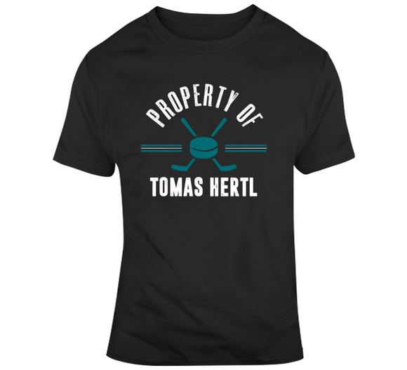 Tomas Hertl Property Of San Jose Hockey Fan T Shirt