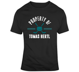 Tomas Hertl Property Of San Jose Hockey Fan T Shirt