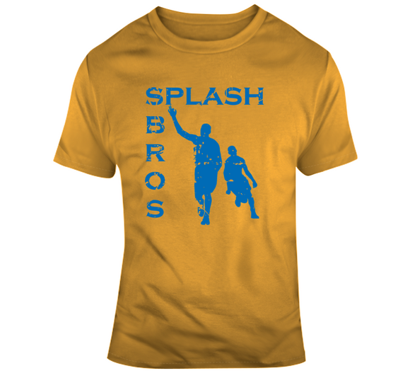 Curry Thompson Splash Bros Golden State Basketball Fan V2 Distressed T Shirt