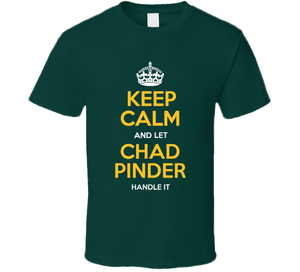 Chad Pinder Keep Calm Oakland Baseball Fan T Shirt