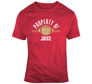 Kyle Juszczyk Juice Property Of San Francisco Football Fan T Shirt