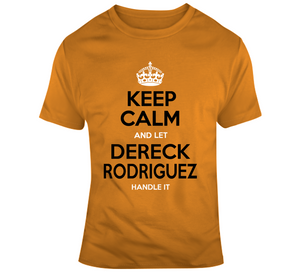 Dereck Rodriguez Keep Calm San Francisco Baseball Fan T Shirt
