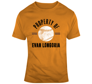 Evan Longoria Property San Francisco Baseball Fan T Shirt