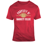 Garrett Celek Property Of San Francisco Football Fan T Shirt