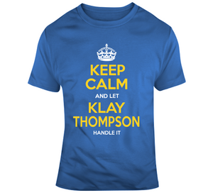 Klay Thompson Keep Calm Golden State Basketball Fan T Shirt