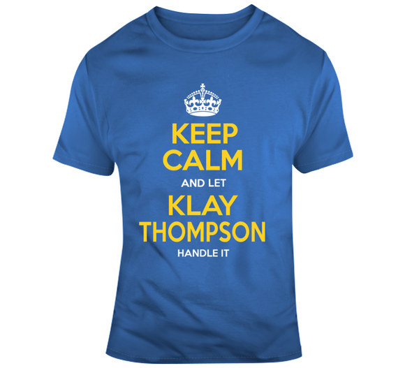 Klay Thompson Keep Calm Golden State Basketball Fan T Shirt