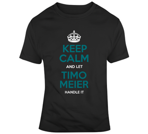Timo Meier Keep Calm San Jose Hockey Fan T Shirt