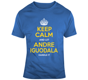 Andre Iguodala Keep Calm Golden State Basketball Fan T Shirt