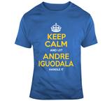 Andre Iguodala Keep Calm Golden State Basketball Fan T Shirt