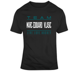 Marc Edward Vlasic Team Live Love Hockey San Jose Hockey Fan T Shirt