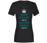 Radim Simek Keep Calm San Jose Hockey Fan T Shirt