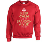 Brandon Aiyuk Keep Calm San Francisco Football Fan T Shirt