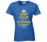 Stephen Curry Keep Calm Golden State Basketball Fan T Shirt
