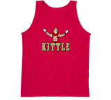 George Kittle Celebration San Francisco Football Fan T Shirt