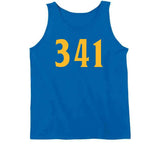 Area Code 341 Golden State Basketball Fan T Shirt