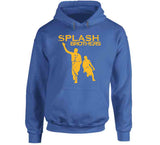 Curry Thompson Splash Brothers Golden State Basketball Fan Distressed T Shirt