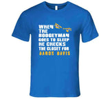 Baron Davis Boogeyman Golden State Basketball Fan T Shirt
