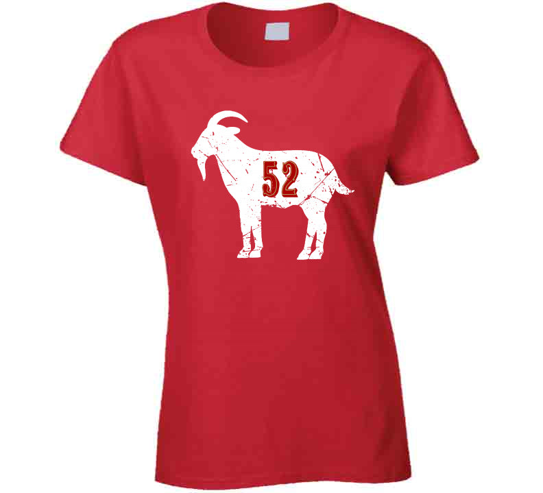 Patrick Willis Goat 52 San Francisco Football Fan Distressed T Shirt ...