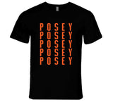 Buster Posey X5 San Francisco Baseball Fan T Shirt