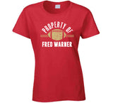 Fred Warner Property Of San Francisco Football Fan T Shirt