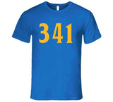 Area Code 341 Golden State Basketball Fan T Shirt