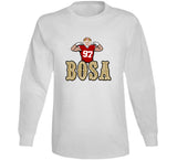 Nick Bosa Flexing Beast San Francisco Football Fan V2 T Shirt