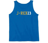 Jason Richardson J Rich 23 Golden State Basketball Fan Distressed T Shirt