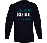 Lukas Radil Team Live Love Hockey San Jose Hockey Fan T Shirt