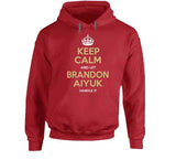 Brandon Aiyuk Keep Calm San Francisco Football Fan T Shirt