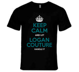 Logan Couture Keep Calm San Jose Hockey Fan T Shirt