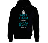 Lukas Radil Keep Calm San Jose Hockey Fan T Shirt