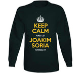 Joakim Soria Keep Calm Oakland Baseball Fan T Shirt