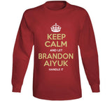 Brandon Aiyuk Keep Calm San Francisco Football Fan T Shirt