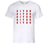 Brandon Aiyuk X5 San Francisco Football Fan V2 T Shirt