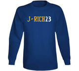 Jason Richardson J Rich 23 Golden State Basketball Fan Distressed T Shirt