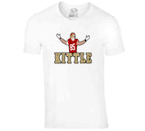 George Kittle Celebration San Francisco Football Fan V2 T Shirt