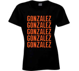 Luis Gonzalez X5 San Francisco Baseball Fan V2 T Shirt