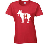 Charles Haley Goat 94 San Francisco Football Fan T Shirt