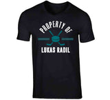 Lukas Radil Property Of San Jose Hockey Fan T Shirt