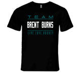 Brent Burns Team Live Love Hockey San Jose Hockey Fan T Shirt