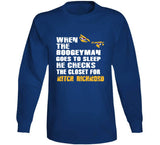 Mitch Richmond Boogeyman Golden State Basketball Fan T Shirt