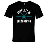 Joe Thornton Property Of San Jose Hockey Fan T Shirt