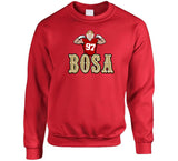 Nick Bosa Flexing Beast San Francisco Football Fan T Shirt