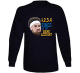 Klay Thompson 4 Rings In My Bank Golden State Basketball Fan V3 T Shirt