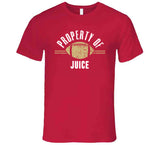 Kyle Juszczyk Juice Property Of San Francisco Football Fan T Shirt