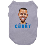 Stephen Curry Caricature Golden State Basketball Fan V2 T Shirt